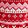 Red Festive Fairisle