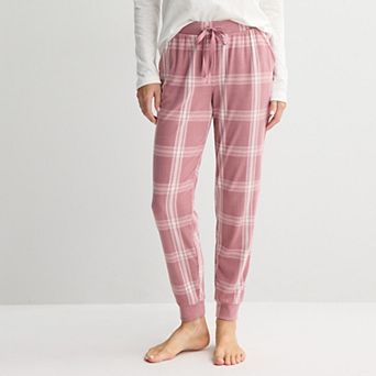 Women's Sonoma Goods For Life® Ribbed Cuffed Pajama Pants