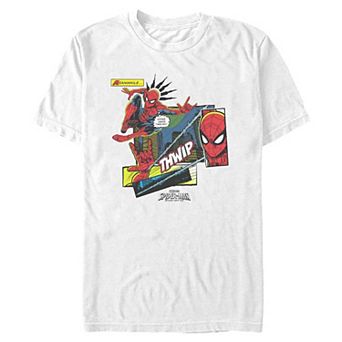 Big & Tall Marvel Spider-Man Brand New Day Spider-Sense Tingling Poster Graphic Tee