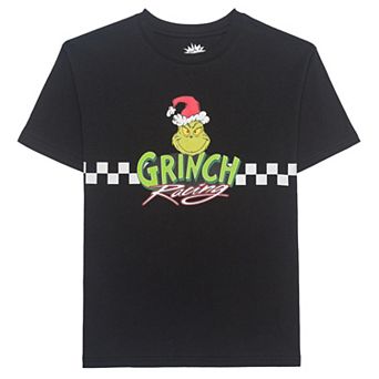 Boys 8-20 Grinch Racing Short Sleeve Graphic Tee