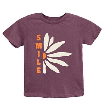 Smile Daisy - Youth Short Sleeve Graphic T-Shirt