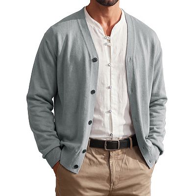 mens cardigan with dress shirt 6 Ways to Wear a Cardigan Sweater