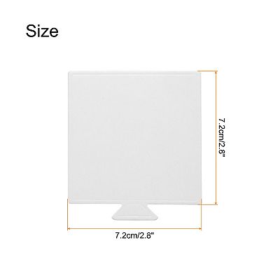 2.8 x 2.8 inch 100Pcs Mousse Cake Cardboards Square Cake Bases Plates