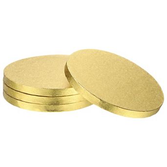 6 inch(D) 4 pc Cake Boards, Round Cake Drum Circle Cake Base
