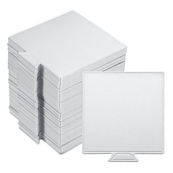 2.8 x 2.8 inch 200 pc Square Mini Cake Boards, Mousse Cake Cardboards Dessert Displays