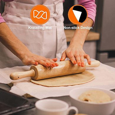 3.9FTx15.7"x0.35" 1Pc Silicone Baking Mat Rolls Non-Stick Pastry Mats