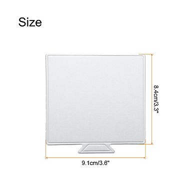 3.6 x 3.3 inch 100Pcs Mousse Cake Cardboards Square Cake Bases Plates