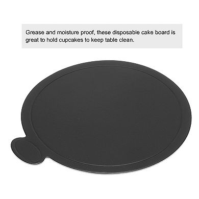 3.5 inch(D) 200Pcs Mini Cake Boards, Round Cake Bases Plates