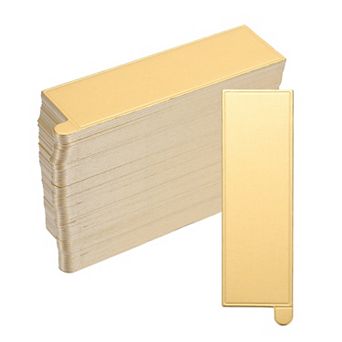 5.1 x 1.6 inch 100 pc Mousse Cake Cardboards Rectangle Cake Bases Plates Dessert Displays