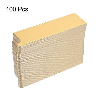 5.1 x 1.6 inch 100Pcs Mousse Cake Cardboards Rectangle Cake Bases Plates Dessert Displays