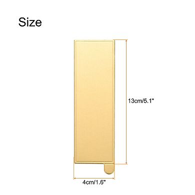 5.1 x 1.6 inch 200Pcs Mini Cake Boards, Rectangle Cake Bases Plates