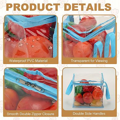 Doll Storage Bags, Foldable Cloth Storage Totes Waterproof Room Organizer Bag 2Pcs