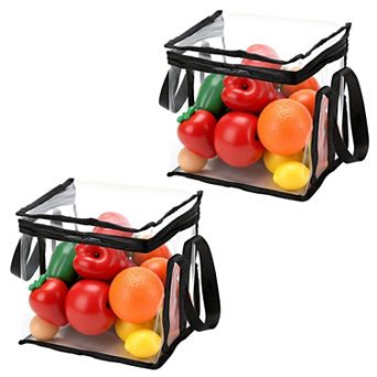 Doll Storage Bags, Foldable Cloth Storage Totes Waterproof Room Organizer Bag 2 pc