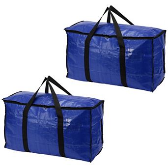 2 pc Moving Bags, Foldable Heavy Duty Storage Totes Waterproof Packing Bags