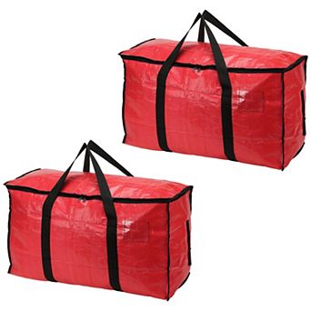 2 pc Moving Bags, Foldable Heavy Duty Storage Totes Waterproof Packing Bags