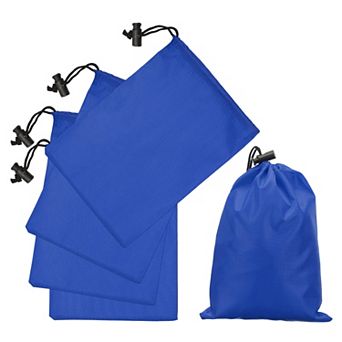 6 x 8", 5 pc Polyester Drawstring Bag with Toggle