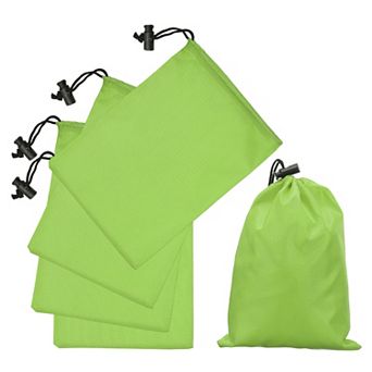 6 x 8", 5 pc Polyester Drawstring Bag with Toggle