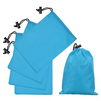 6 x 8", 5 pc Polyester Drawstring Bag with Toggle