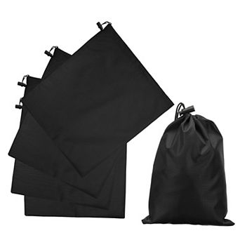 14 x 16", 5 pc Polyester Drawstring Bag with Toggle