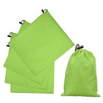 14 x 16", 5 pc Polyester Drawstring Bag with Toggle