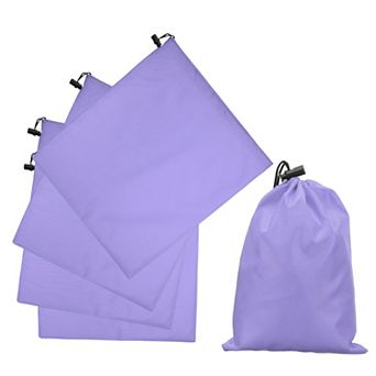 14 x 16", 5 pc Polyester Drawstring Bag with Toggle