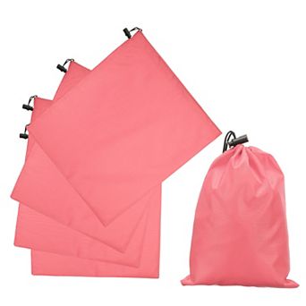 14 x 16", 5 pc Polyester Drawstring Bag with Toggle
