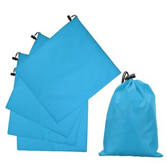 14 x 16", 5 pc Polyester Drawstring Bag with Toggle