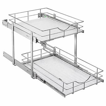 2 tier Pull-Out Cabinet Shelf