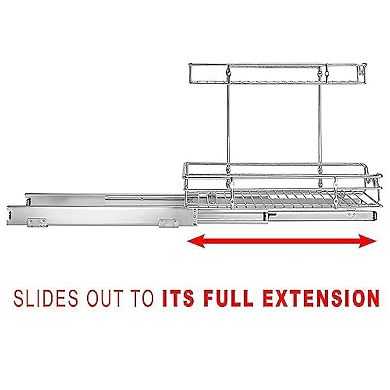 2-Tier Under Sink Slide Organizer