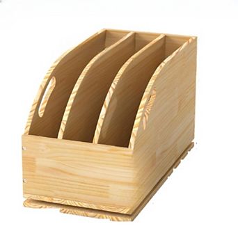 Wooden Pull-Out Cabinet Organizer