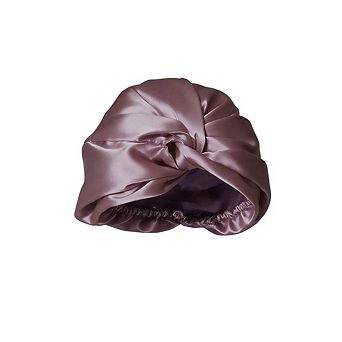 Pure Silk Knot-Front Hair Bonnet