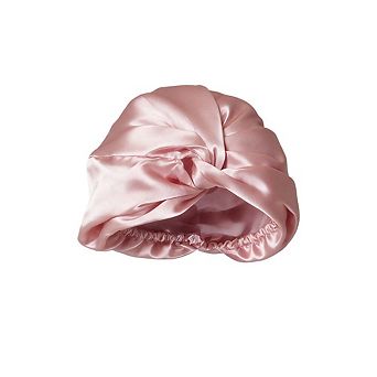 Pure Silk Knot-Front Hair Bonnet