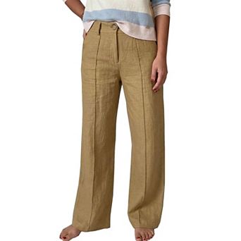 Women's Wide Leg Pant High Waisted Casual Loose Fit Lightweight Pants with Pockets