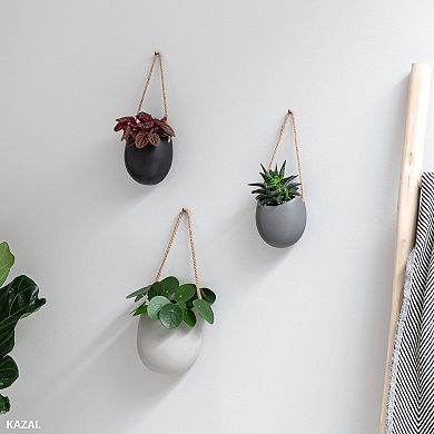 Ceramic Wall Planter For Indoor Outdoor Decor