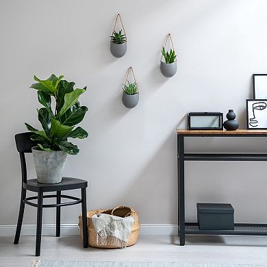 Ceramic Wall Planter For Indoor Outdoor Decor