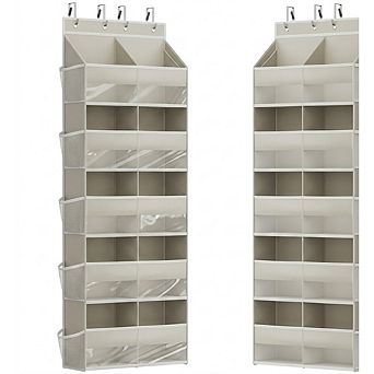 Over Door 5 tier Organizer with 20 Pockets Heavy Duty Storage
