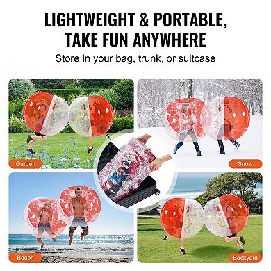 Inflatable Bumper Ball 1 Pack for Backyard Parties and Family Game Nights