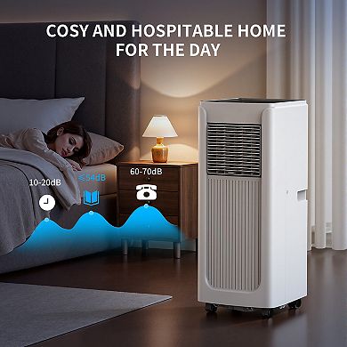AIRPLUS Portable Air Conditioner - 8000 BTU Cooling AC Unit,Room cooler