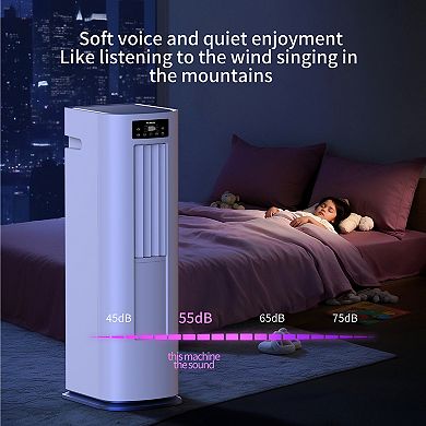 AIRPLUS 7500 BTU Portable Air Conditioner, Cooling AC Unit with Remote