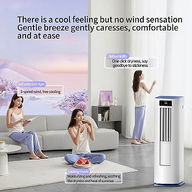 AIRPLUS 7500 BTU Portable Air Conditioner, Cooling AC Unit with Remote