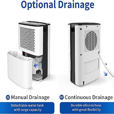 AIRPLUS Dehumidifier - 28 Pint Portable Dehumidifier with 3.8L Large Capacity Water Tank