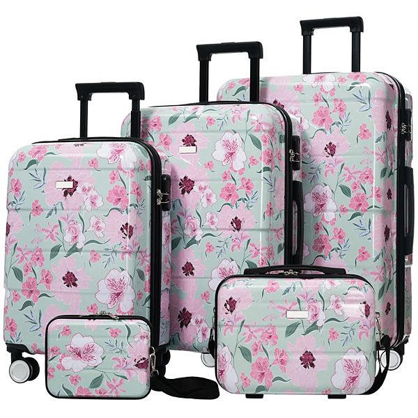 5 Pc Hardside Luggage Set, 20