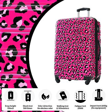 20" 24" 28" Luggage Set 3 Piece, with Spinner Wheels, TSA Lock ,Lightweight