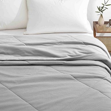 Peace Nest Cooling Blanket - Reversible Waffle Weave Blanket For Hot Sleepers