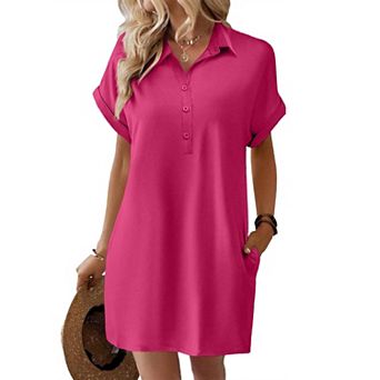 Zeagoo Summer Dresses for Women Midi Boho Casual Dress Ladies Aline Long Beach Vaction Clothes
