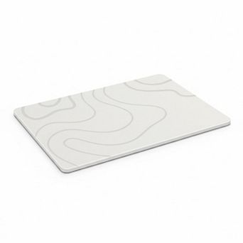 Stone Bath Mat Diatomaceous Earth Non-slip Super Absorbent Quick-drying Easy Clean Multi-use