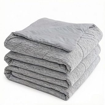 Cooling Comforter Twin Size, Cool Soft Thin Breathable Summer Blanket for Bed, Couch