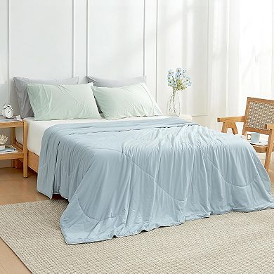Cooling Comforter Queen Size, Cooling Blankets for Hot Sleepers and Night Sweats, Summer Comforte