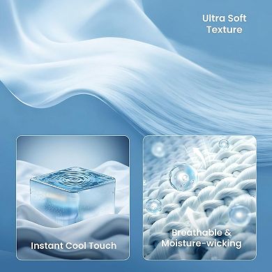 Cooling Blanket for Hot Sleepers, Double-Sided Cold Blanket King Size for Bed, Lightweight Summer