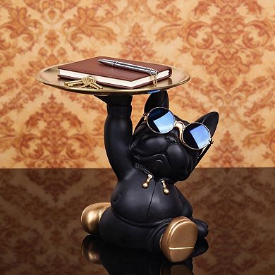 Bulldog butler, home and office decoration